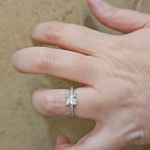 Swarovski crystal ring